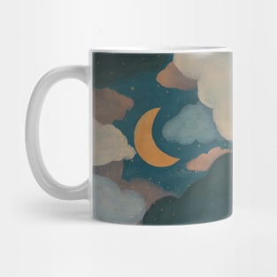 Sky space moon Mug